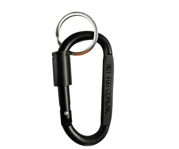 Accessory Carabiner with Key Ring - Image 2