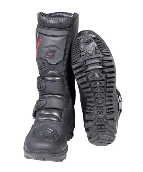 Solace Adventure X Pro Motorcycle Riding Boots - Black - Image 3