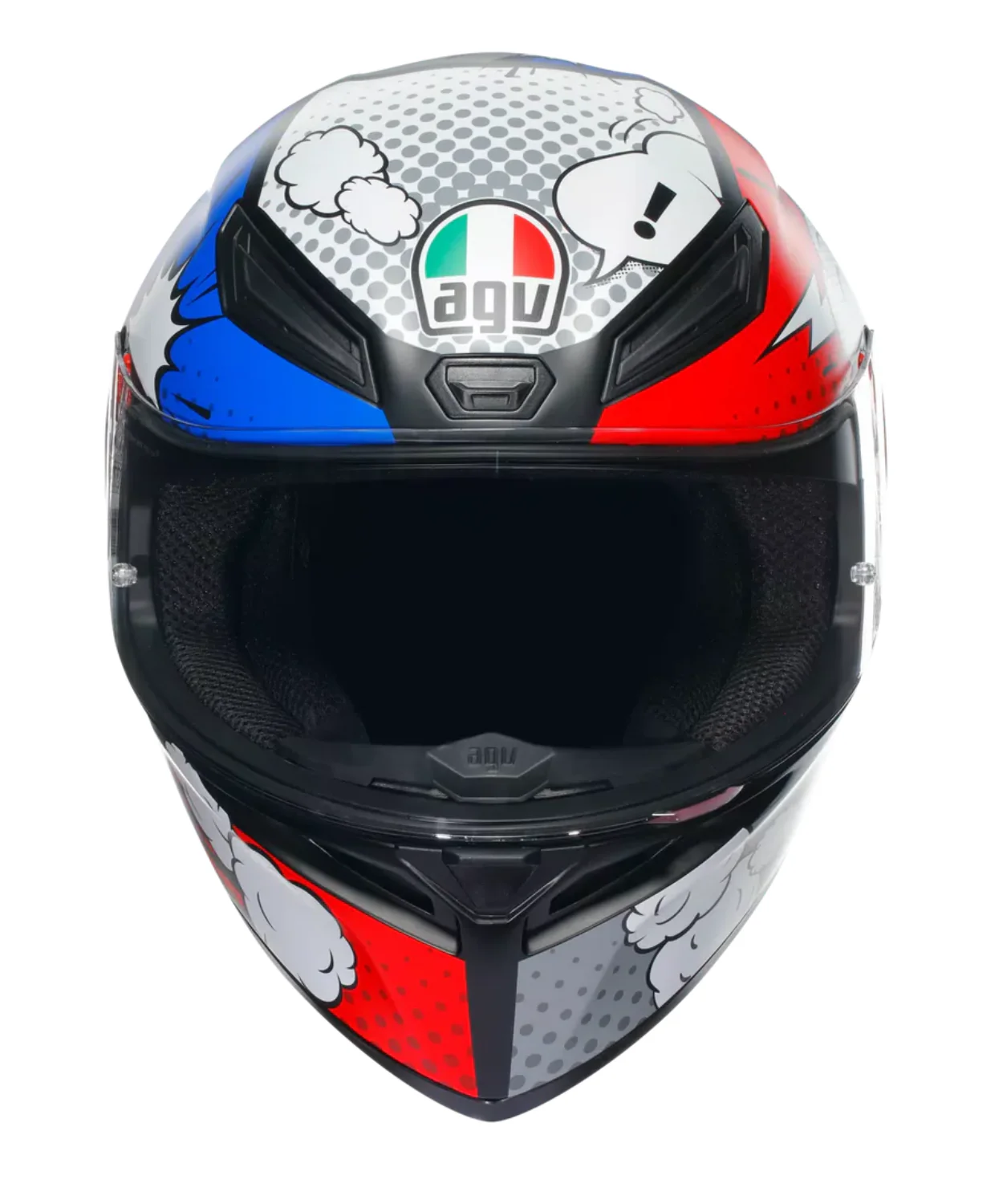 AGV K1 S Bang Helmet - Matt Italy Blue - Image 3