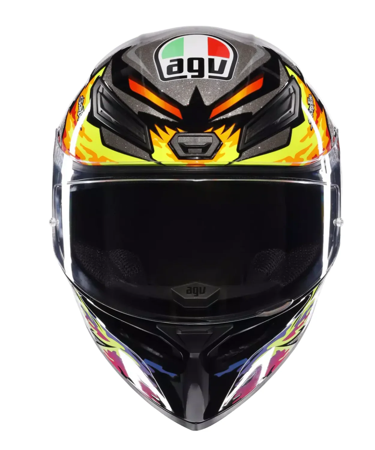 AGV K1 S Bezzecchi 2023 Helmet - Gloss Orange Pink - Image 5