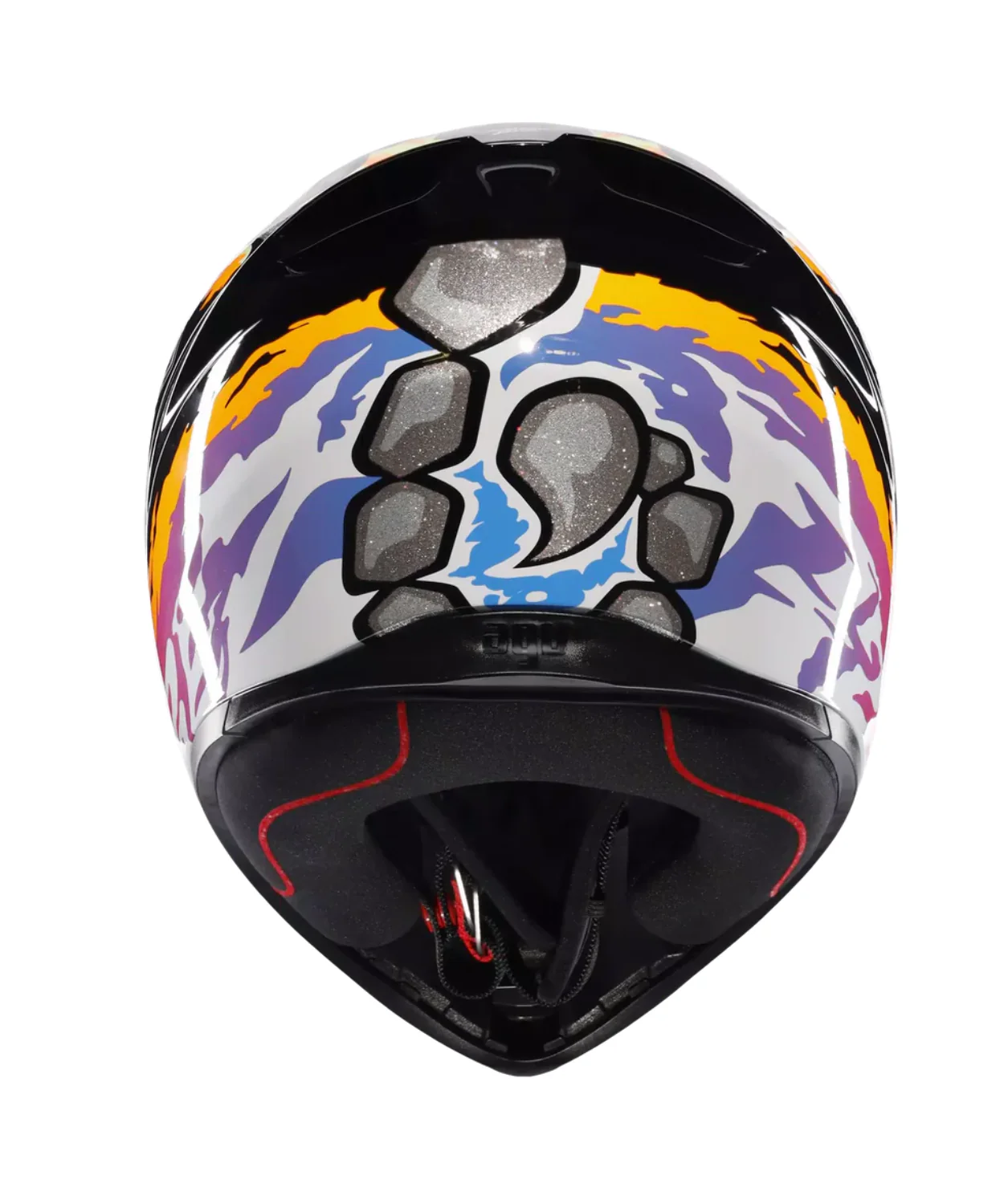 AGV K1 S Bezzecchi 2023 Helmet - Gloss Orange Pink - Image 6