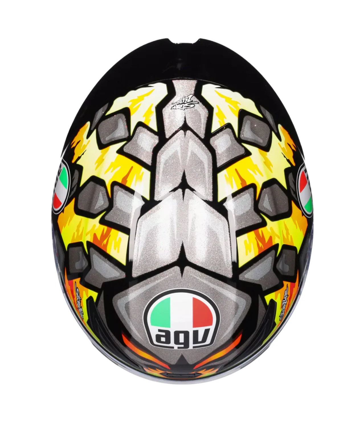 AGV K1 S Bezzecchi 2023 Helmet - Gloss Orange Pink - Image 7