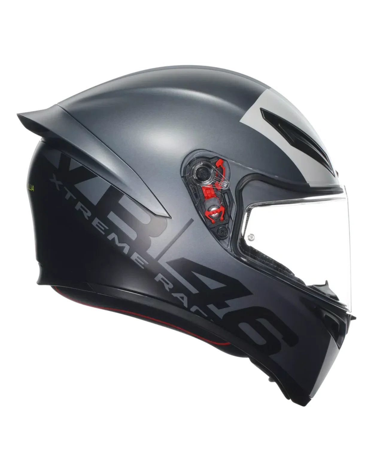 AGV K1 S Limit 46 Helmet - Matt Black Grey - Image 3