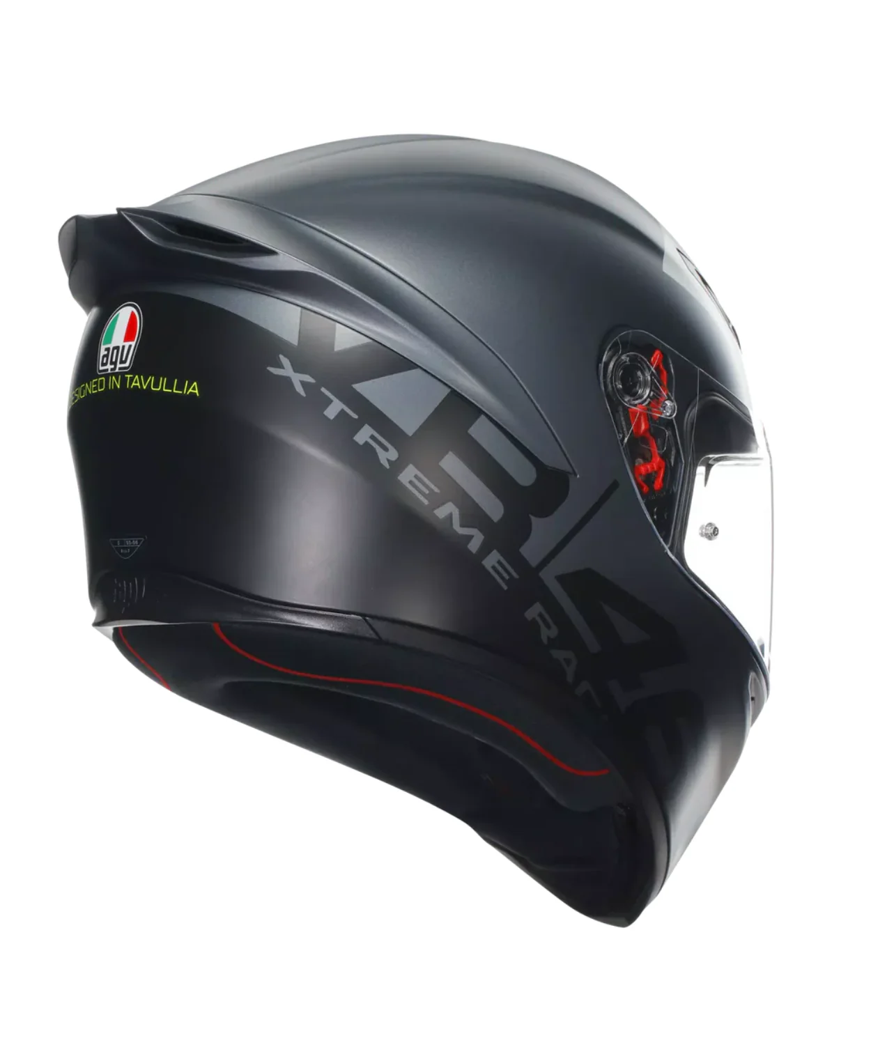 AGV K1 S Limit 46 Helmet - Matt Black Grey - Image 5