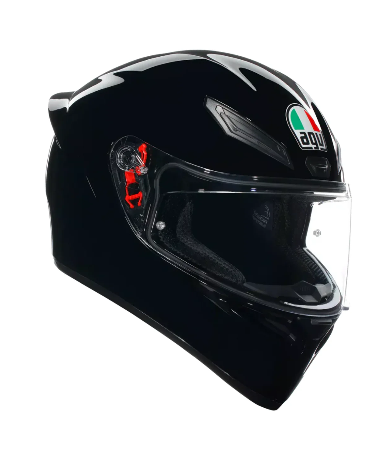 AGV K1 S Solid Helmet - Gloss Black - Image 3