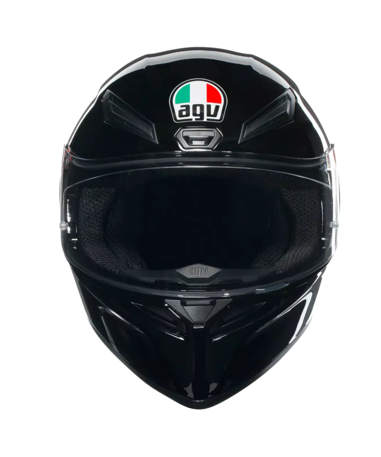 AGV K1 S Solid Helmet - Gloss Black - Image 4