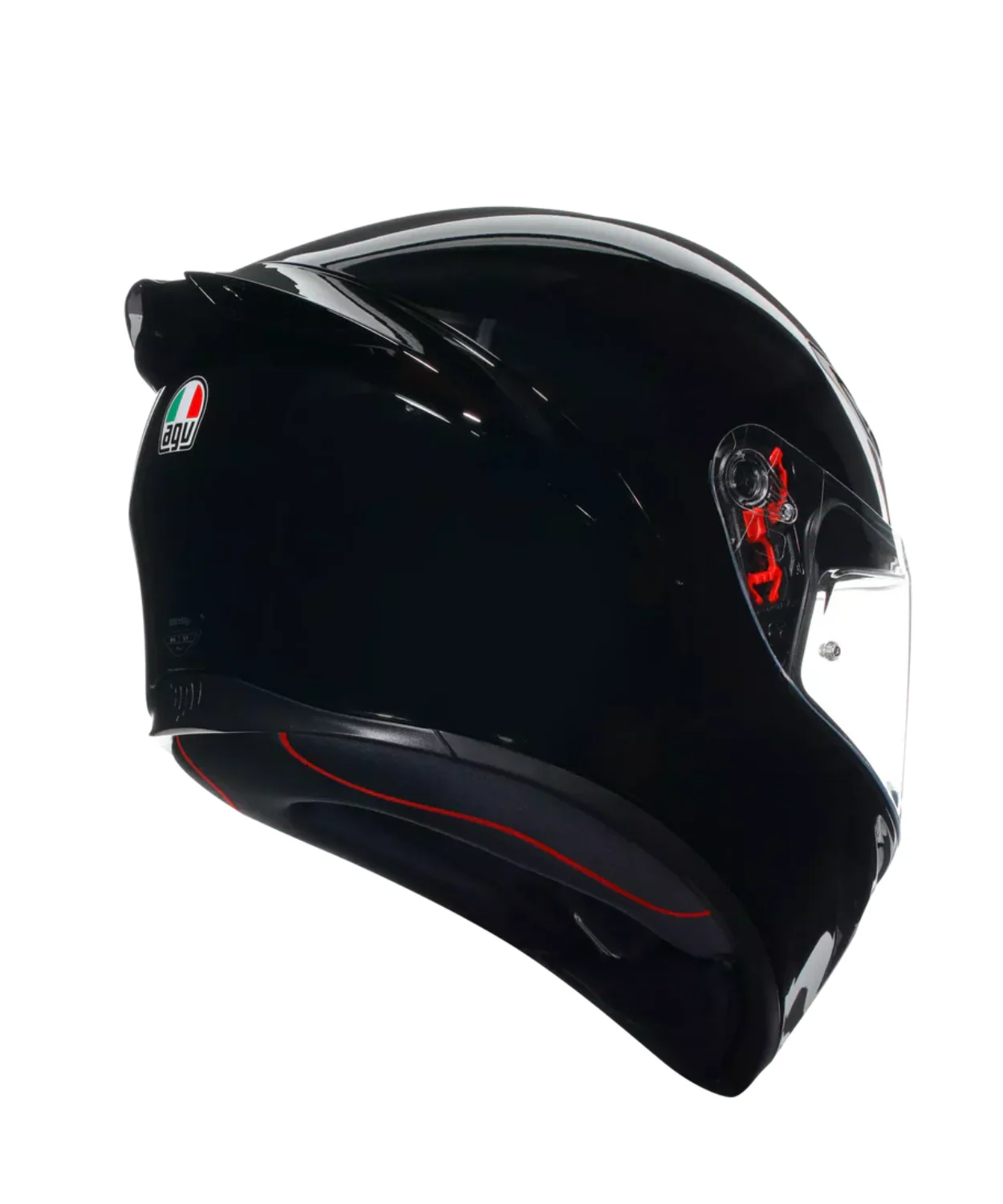 AGV K1 S Solid Helmet - Gloss Black - Image 5