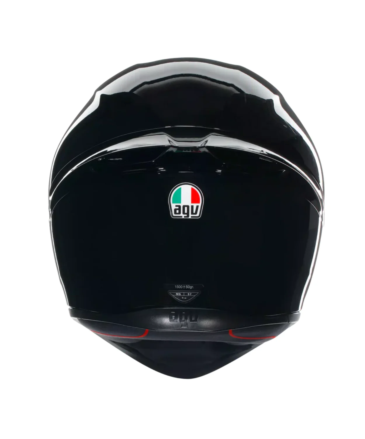 AGV K1 S Solid Helmet - Gloss Black - Image 6