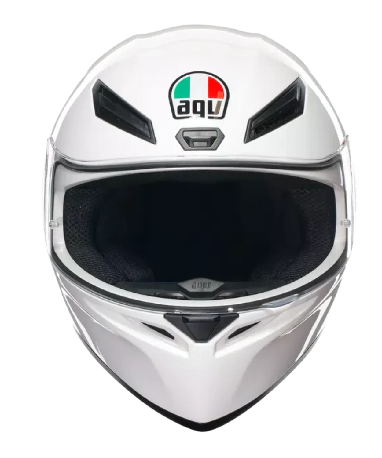 AGV K1 S Solid Helmet - Gloss White - Image 5