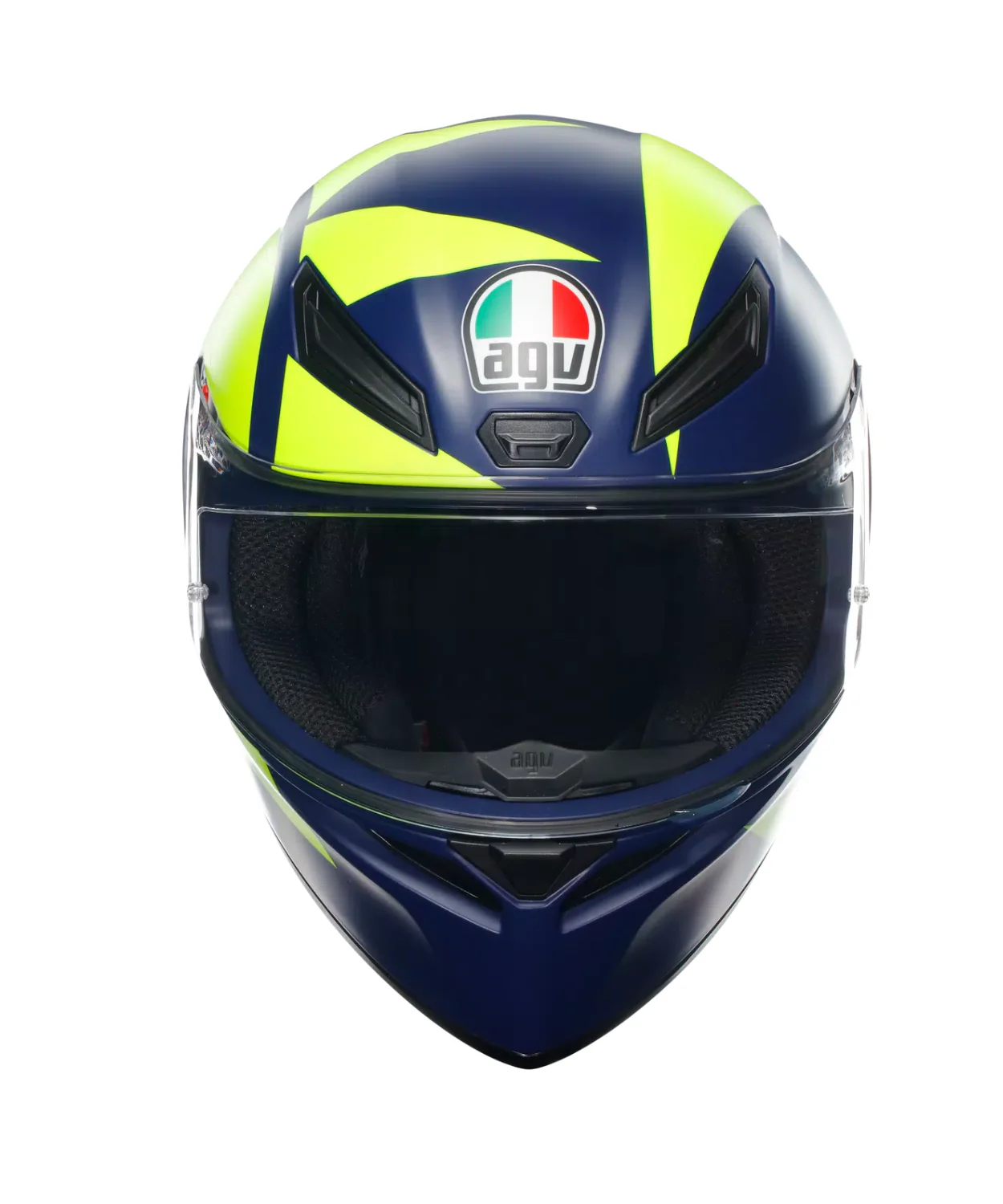AGV K1S Soleluna 2018 019 Helmet - Gloss Blue Yellow - Image 3