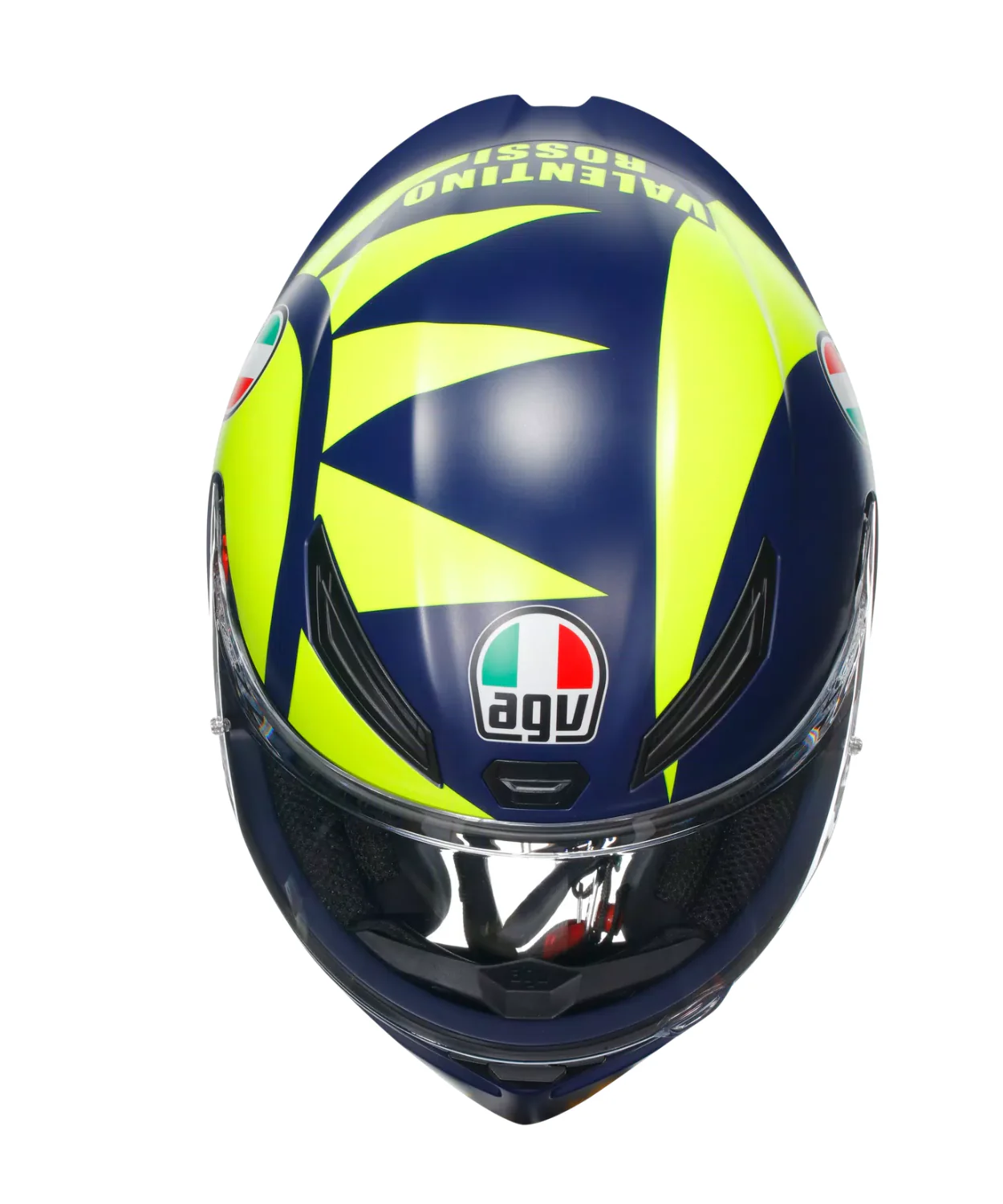 AGV K1S Soleluna 2018 019 Helmet - Gloss Blue Yellow - Image 7