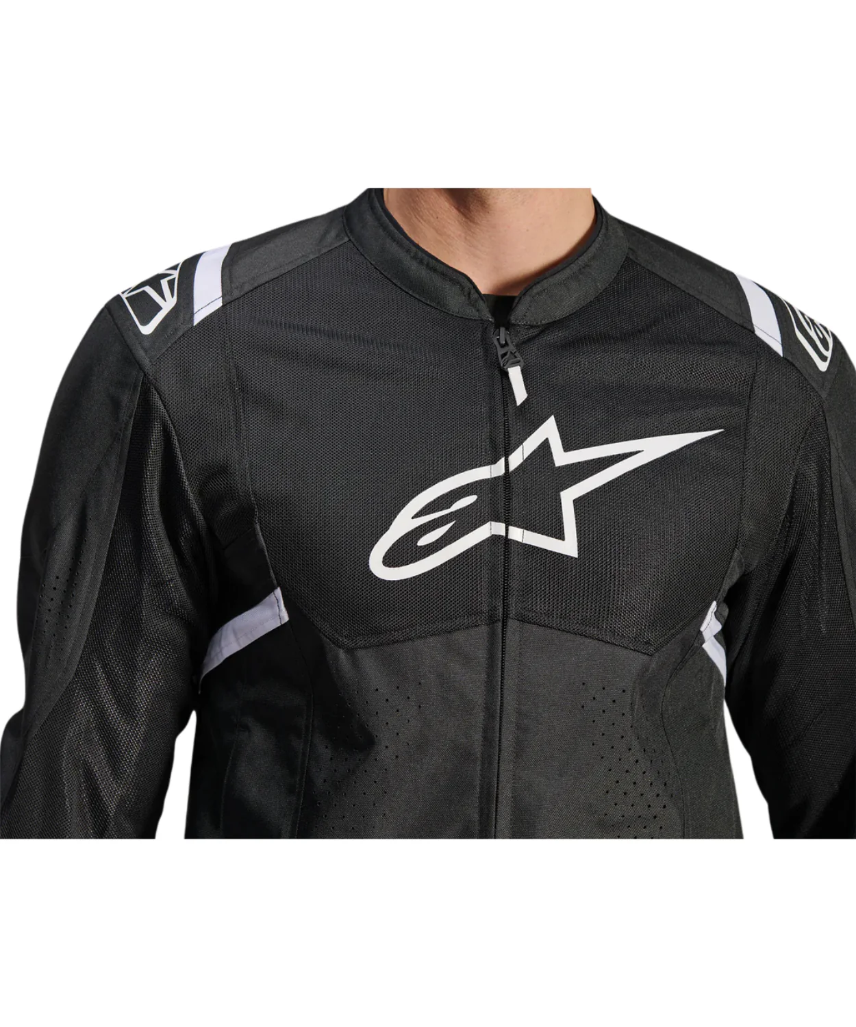 Alpinestars T-SPS Air V2 Riding Jacket - Black White - Image 5