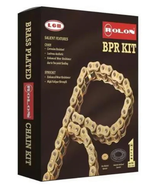 Rolon Apache RTR 200 Brass Chain Sprocket Kit