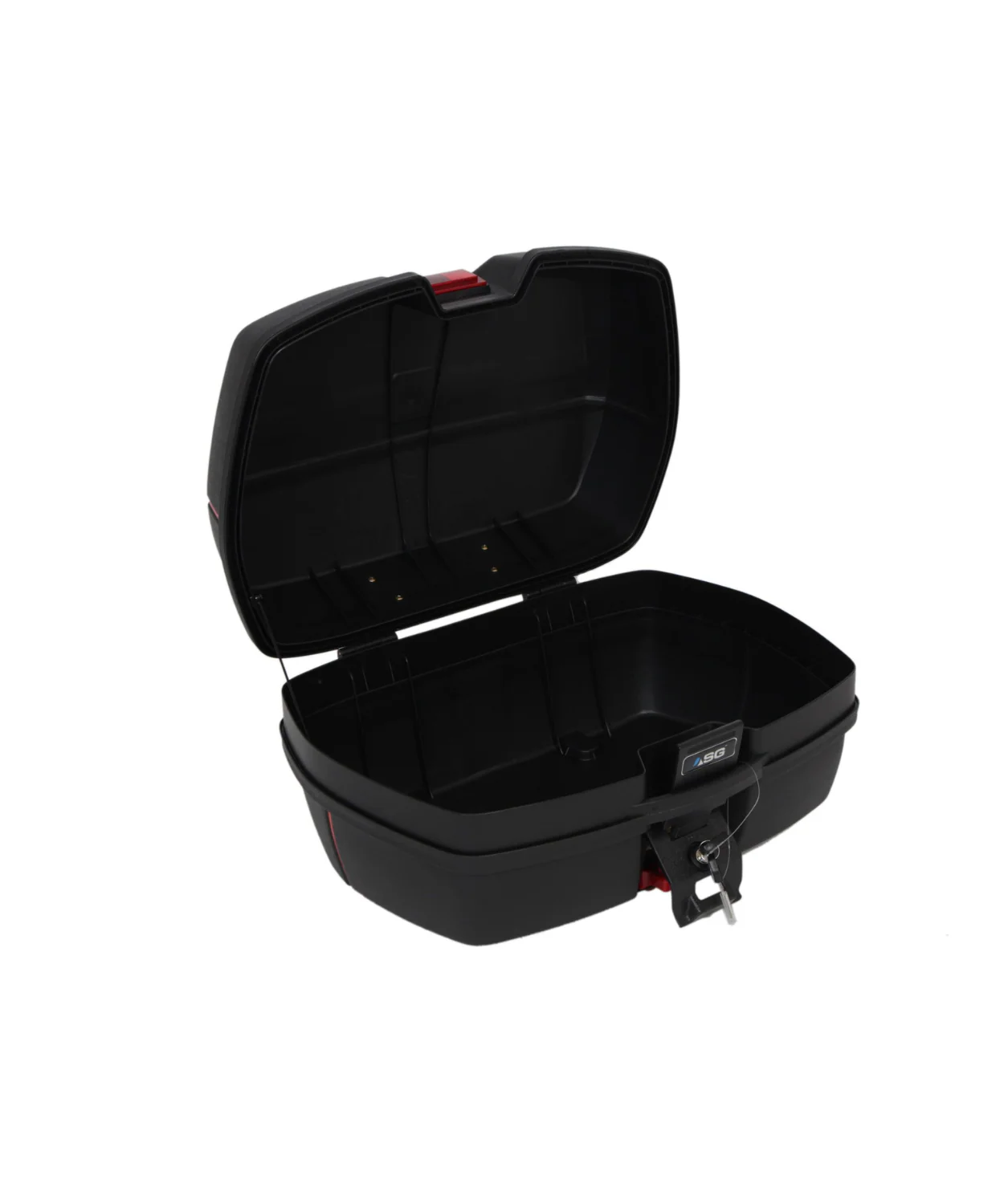 ASG 45 Liters Top Box - Black Red - Image 5