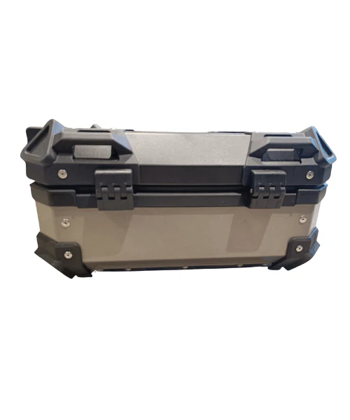 Asiatic Aluminium Top Box 22L without Backrest - Silver - Image 4
