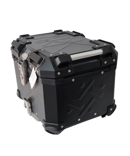Asiatic Aluminium Top Box 36L without Backrest - Black - Image 3