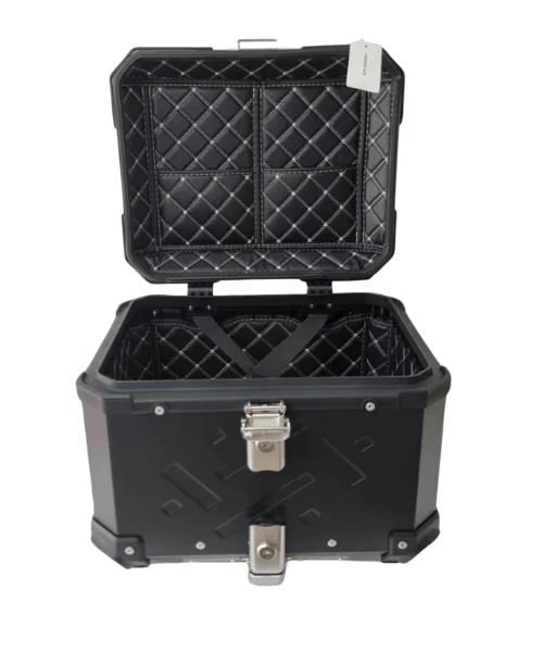 Asiatic Aluminium Top Box 36L without Backrest - Black - Image 5