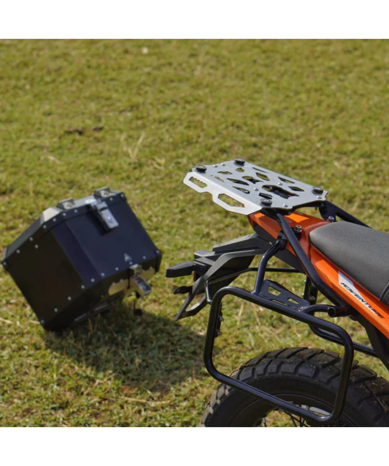 Auto Engina Aluminium Topbox 42L for 2025 KTM 390 Adventure X/S - Black - Image 12