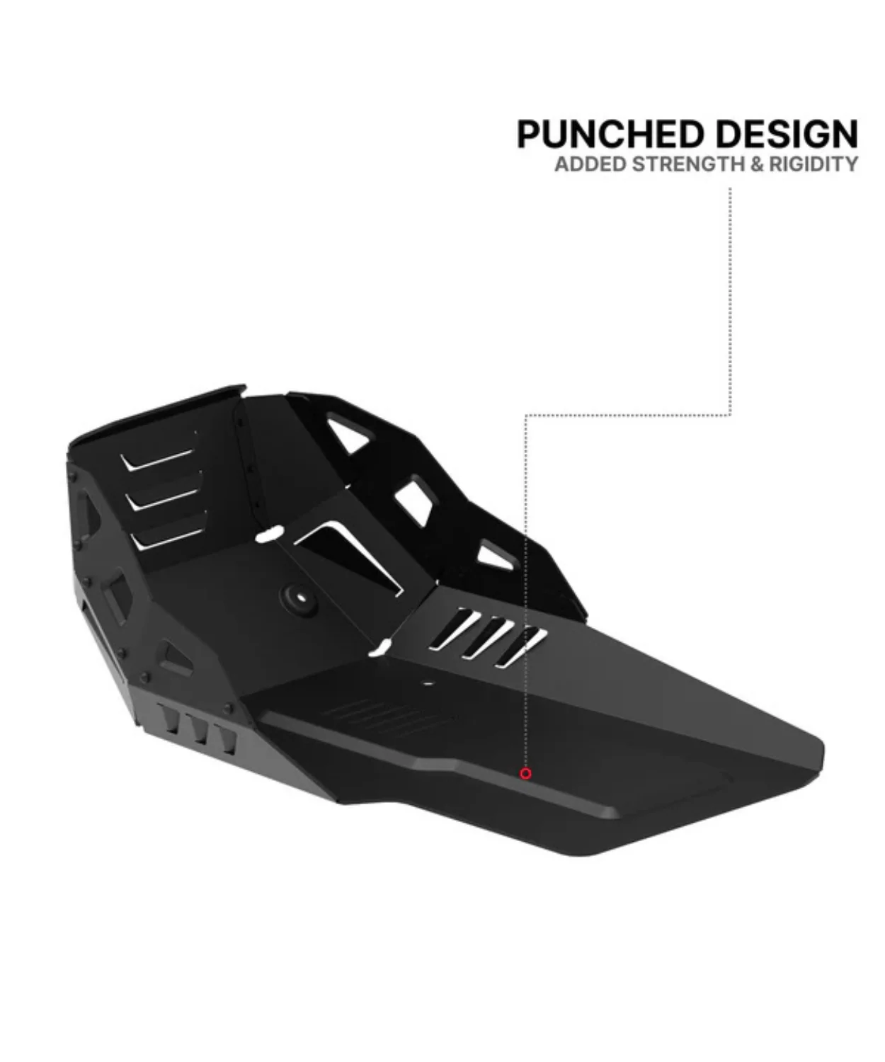 Auto Engina Bash Plate for 2025 KTM 390 Adventure X/S - Black - Image 6