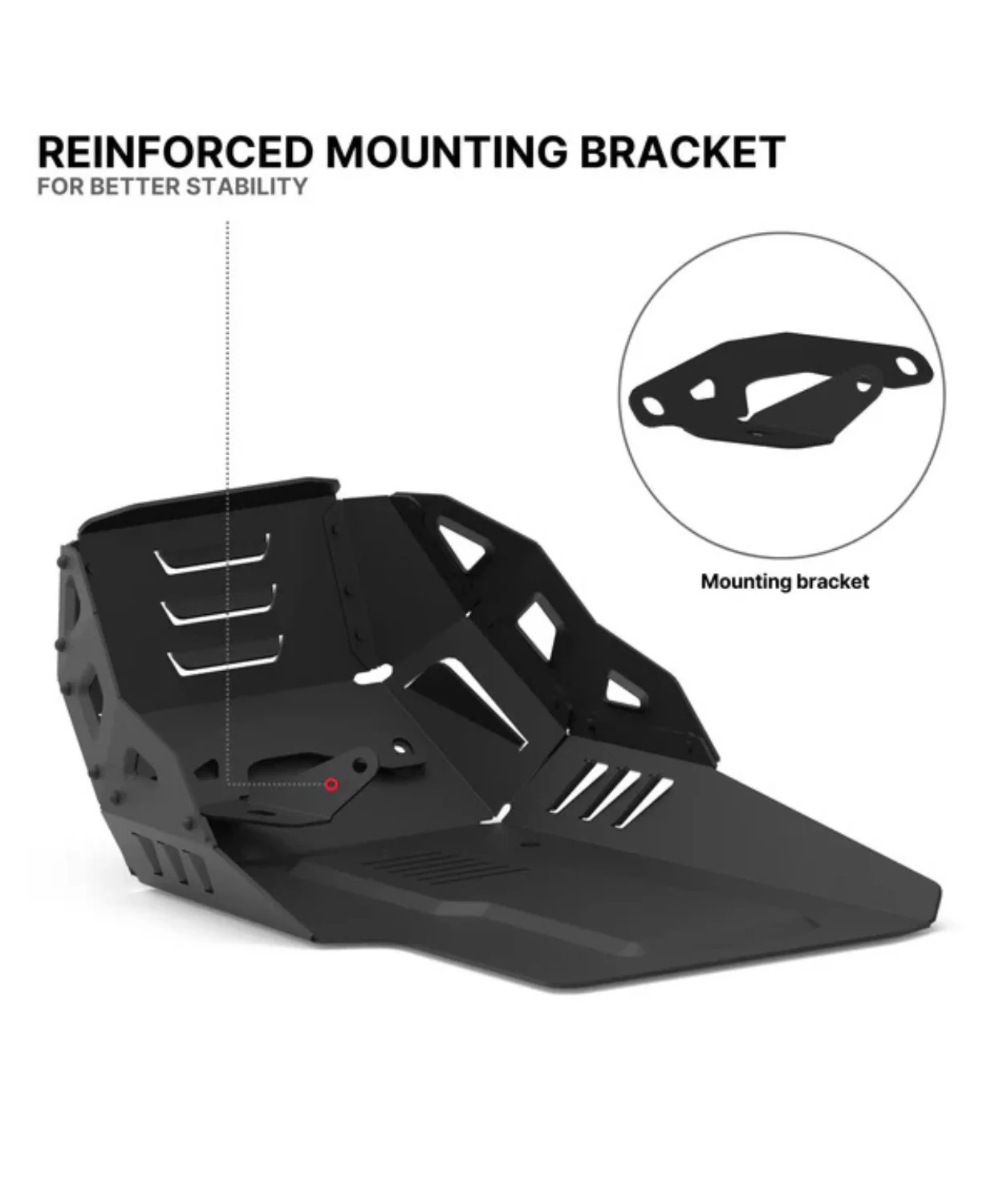 Auto Engina Bash Plate for 2025 KTM 390 Adventure X/S - Black - Image 8