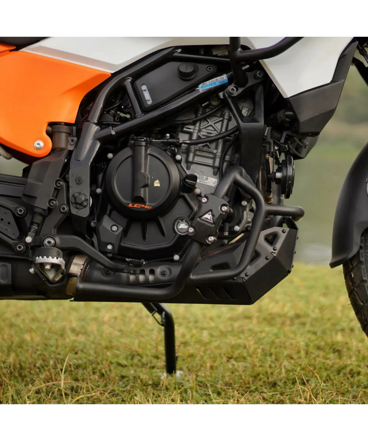 Auto Engina Crash/Leg Guard for 2025 KTM 390 Adventure X/S - Matte Texture Black - Image 11
