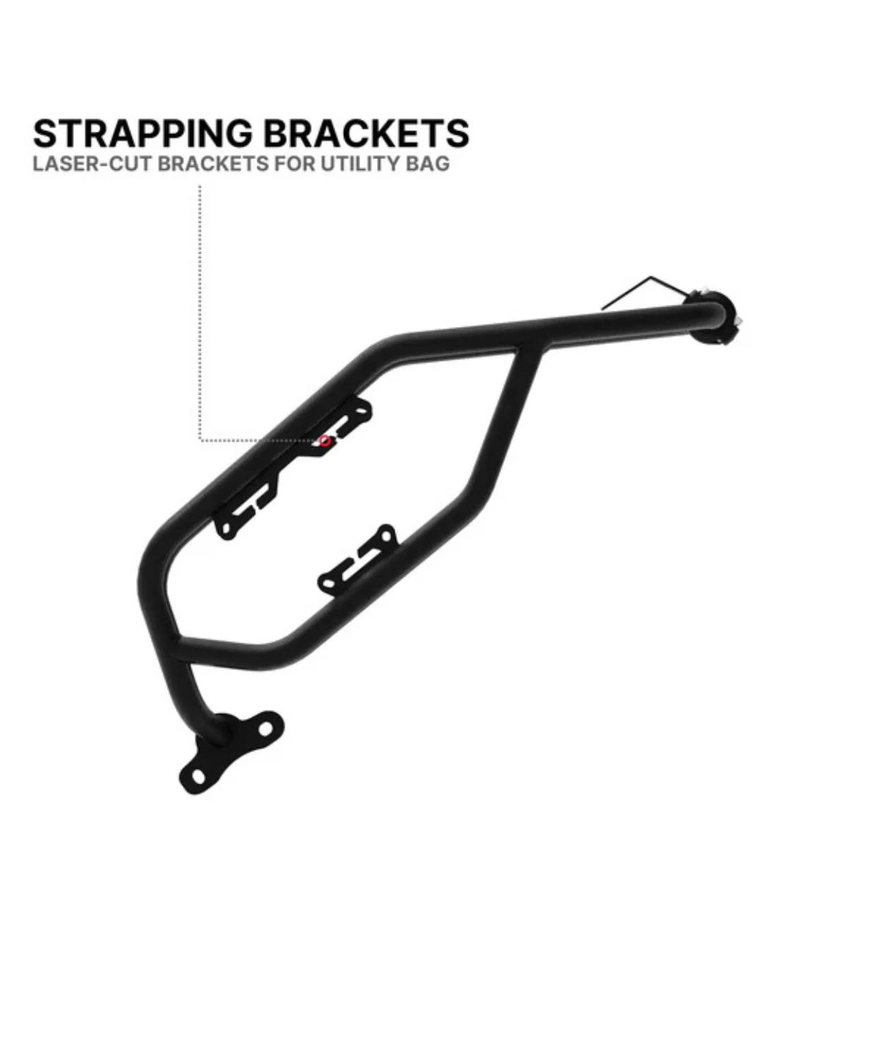 Auto Engina Crash/Leg Guard for 2025 KTM 390 Adventure X/S - Matte Texture Black - Image 4
