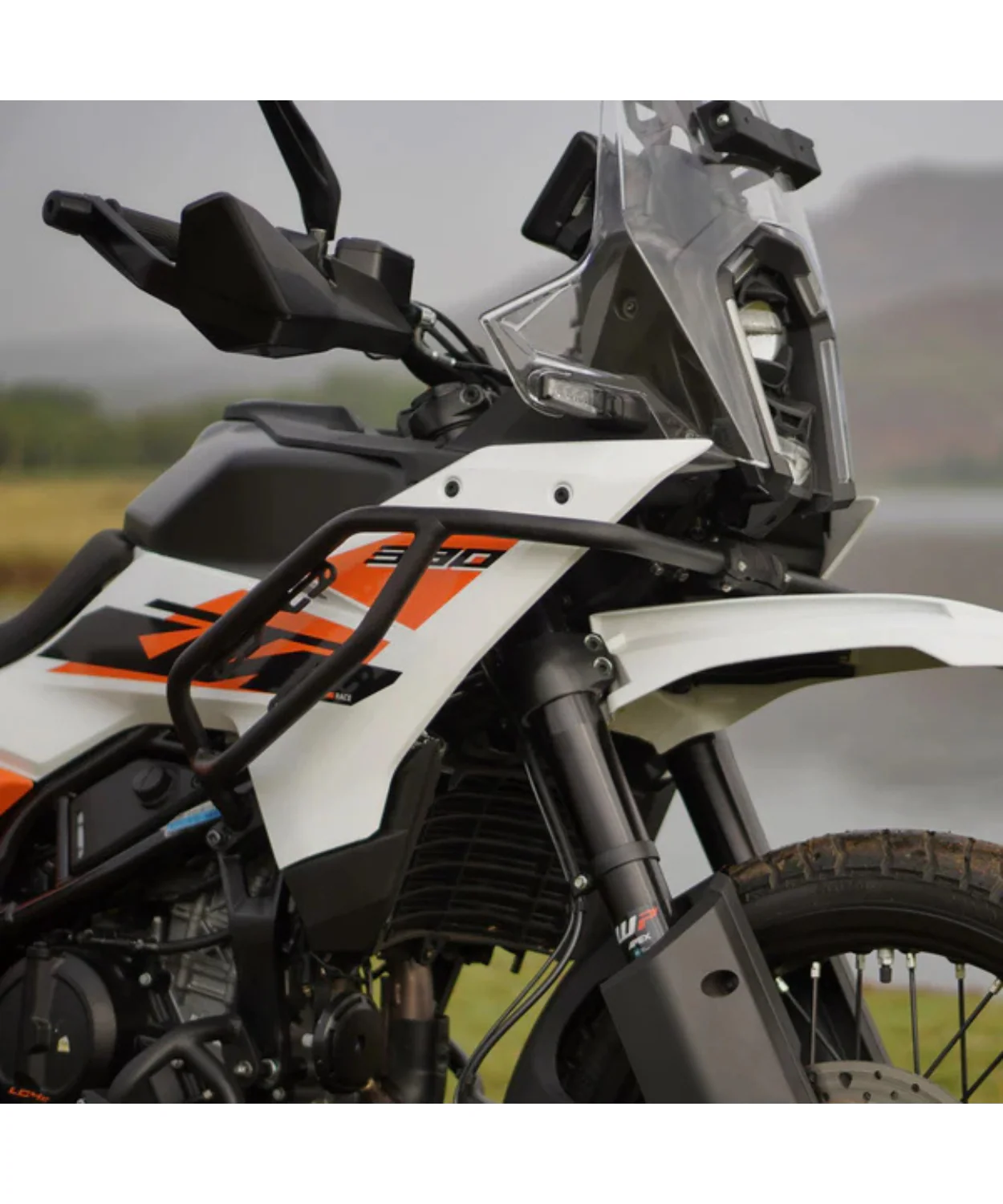 Auto Engina Crash/Leg Guard for 2025 KTM 390 Adventure X/S - Matte Texture Black - Image 5