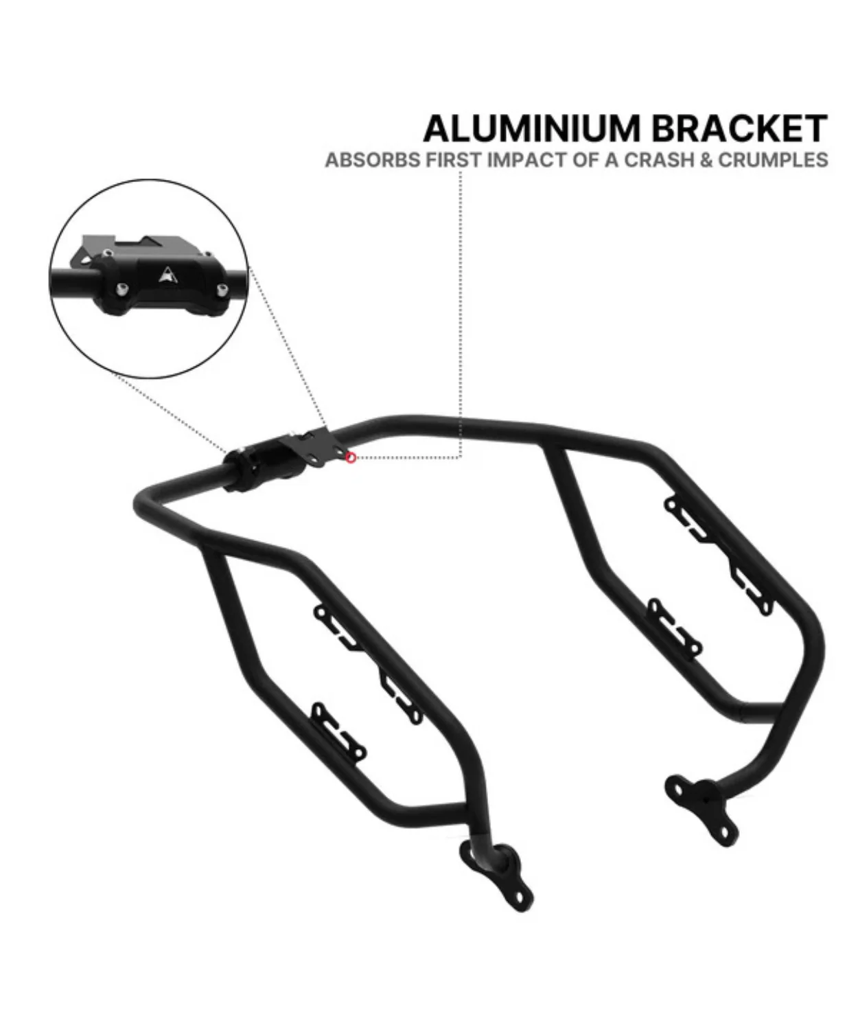 Auto Engina Crash/Leg Guard for 2025 KTM 390 Adventure X/S - Matte Texture Black - Image 6