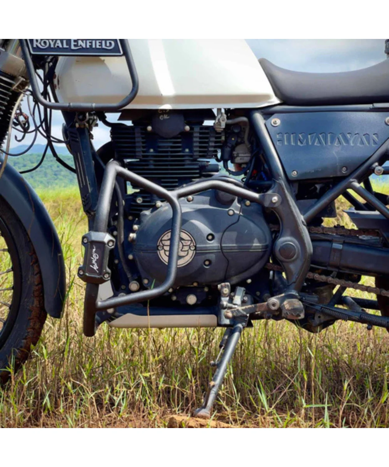 Auto Engina Crash / Leg Guard for Royal Enfield Himalayan 411 - Black
