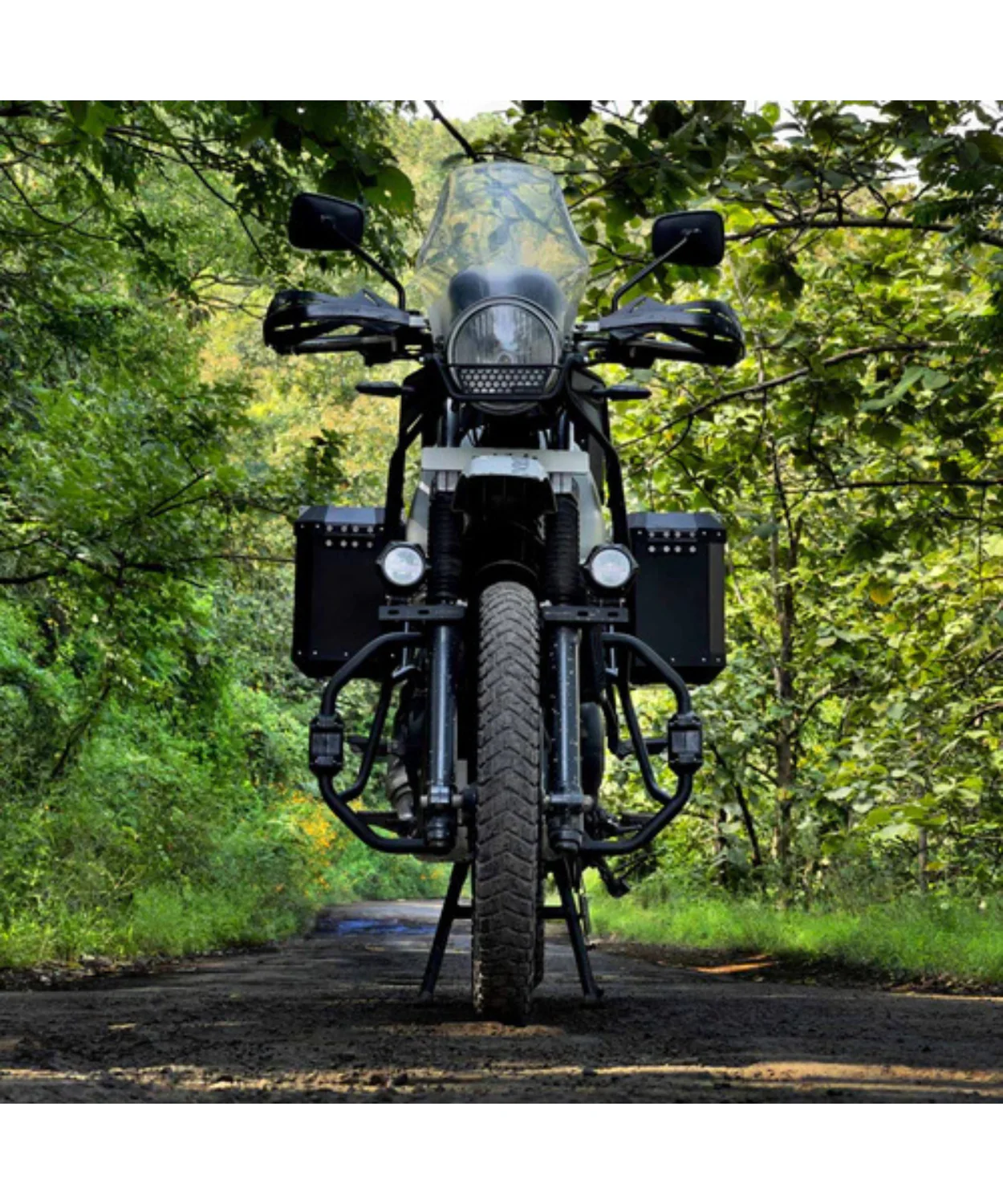 Auto Engina Crash / Leg Guard for Royal Enfield Himalayan 411 - Black - Image 2