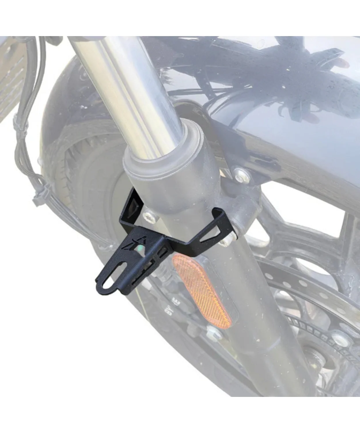 Auto Engina Fog Light Clamp/Mount for Royal Enfield Meteor 350 - Black