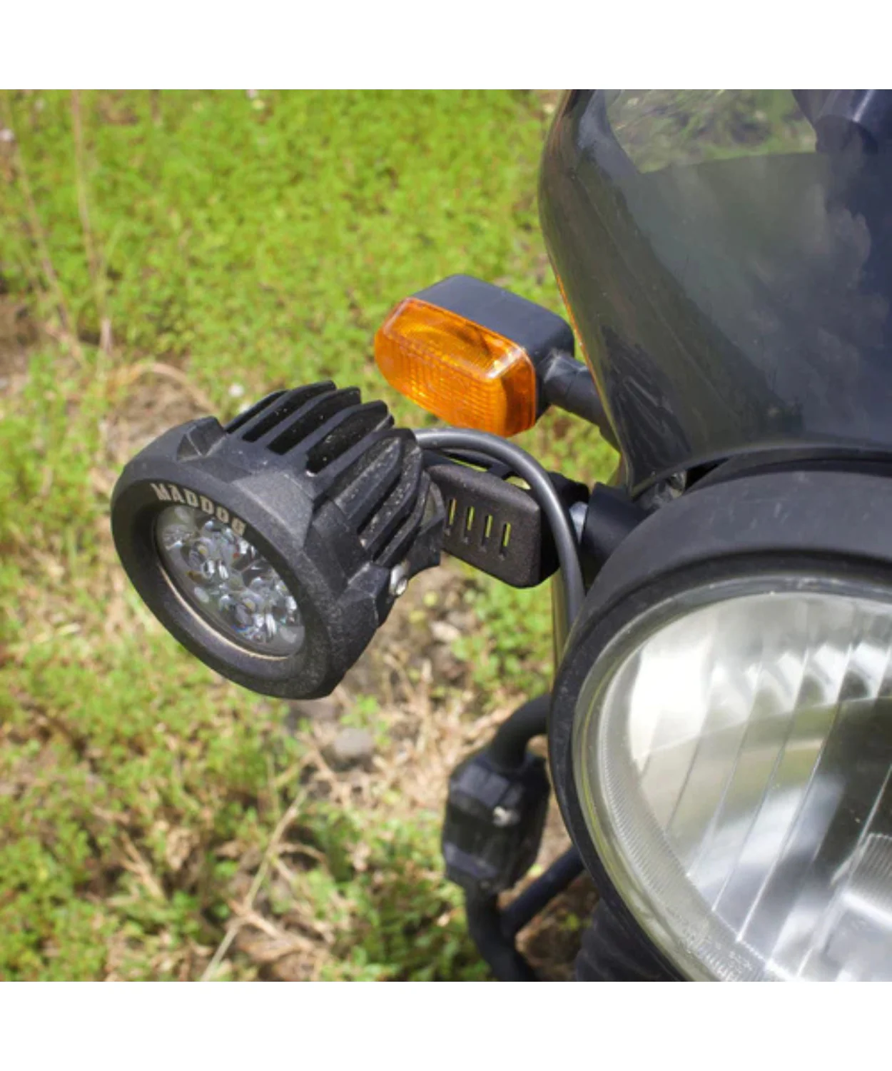 Auto Engina Fog Light Clamp/Mount V.2.0 for Royal Enfield Himalayan 411 - Black - Image 2