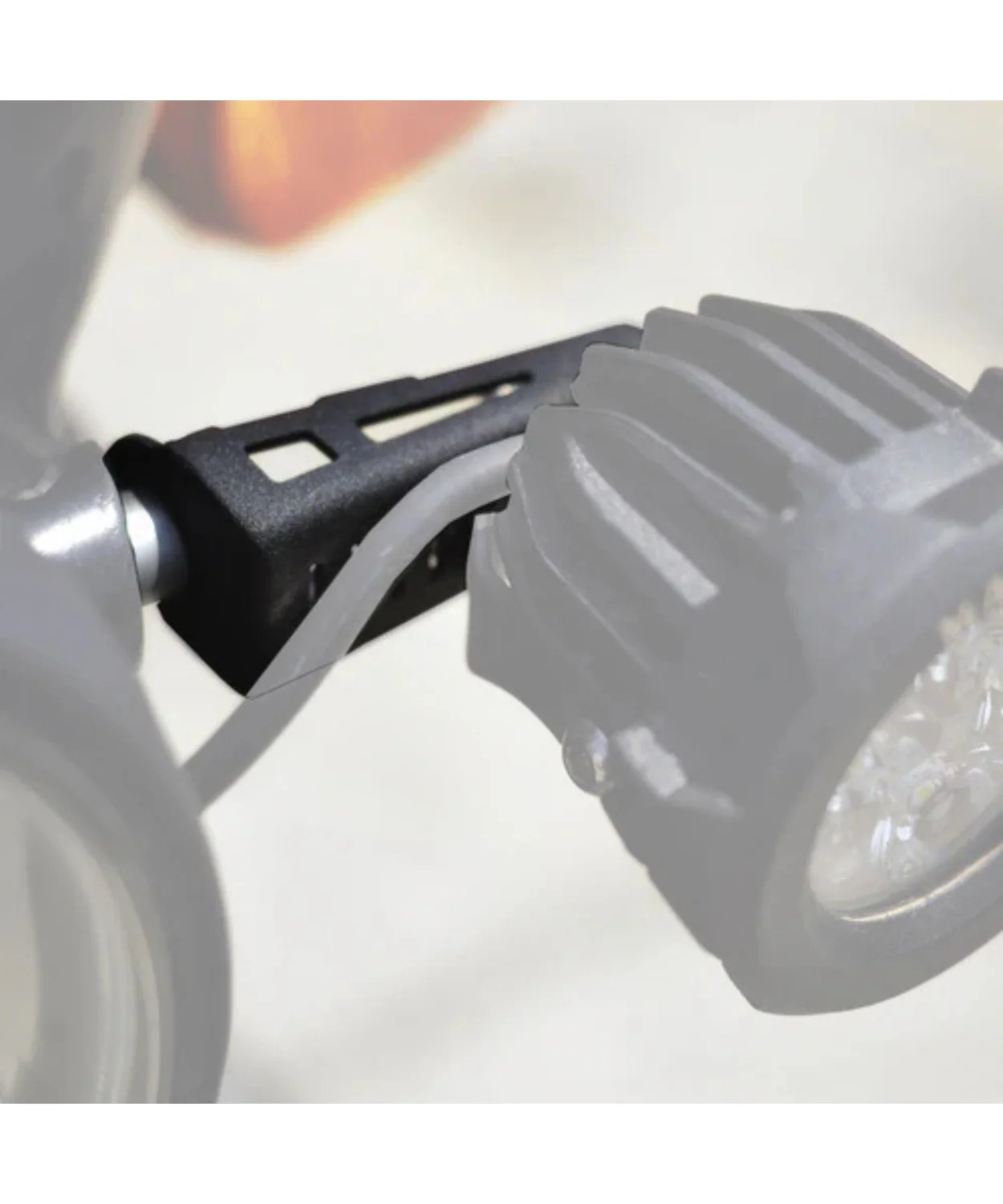 Auto Engina Fog Light Clamp/Mount V.2.0 for Royal Enfield Himalayan 411 - Black - Image 4