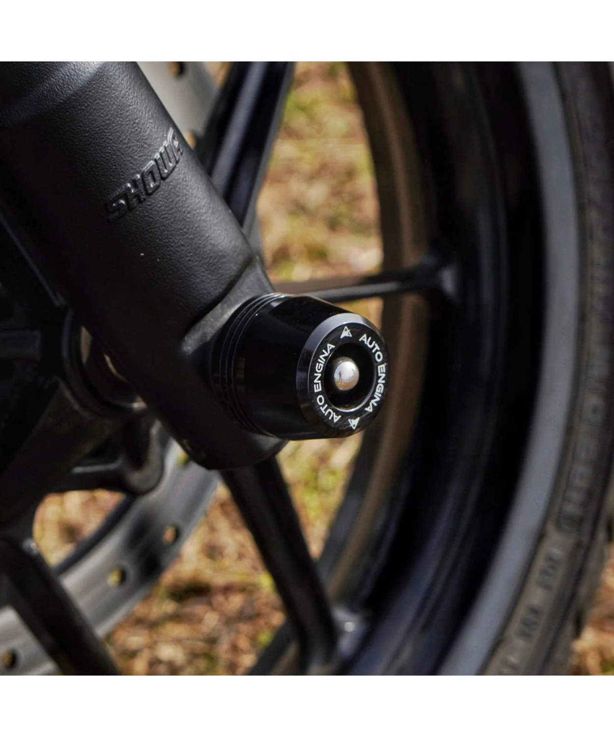 Auto Engina Fork Slider For Royal Enfield Guerrila 450 - Black - Image 3