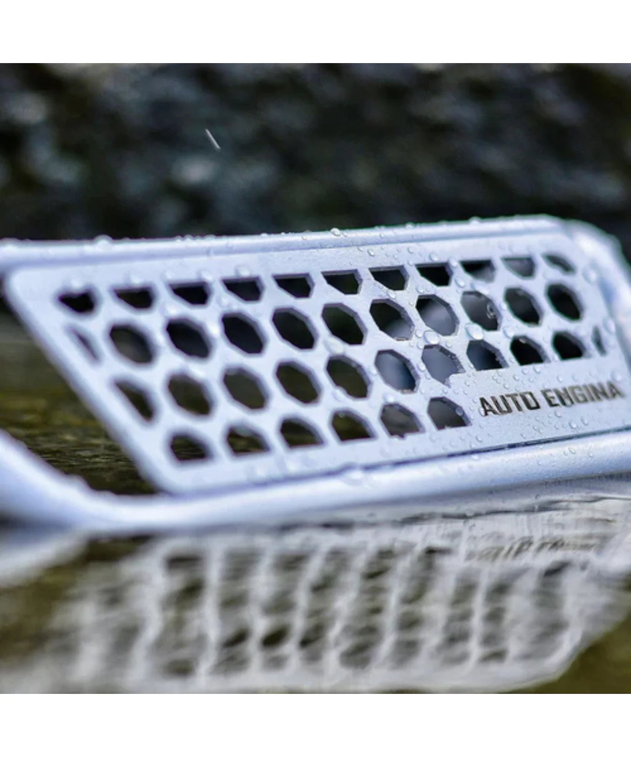 Auto Engina Headlight Grill for Royal Enfield Himalayan 411 - Silver - Image 3