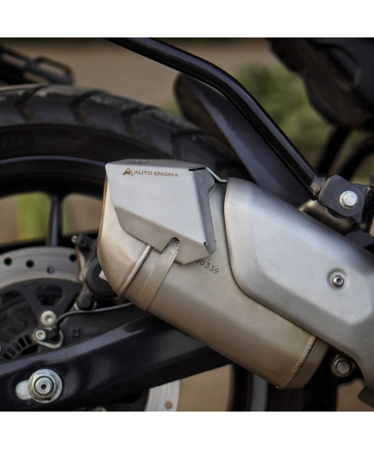 Auto Engina Heat Shield Extender for Royal Enfield Guerrila 450 - Image 5