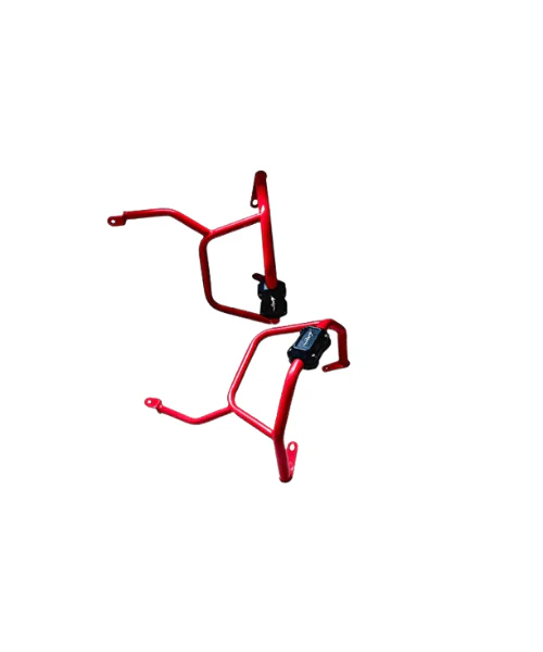 Auto Engina Himalayan Crash Guard/ Leg Guard Compatible For Royal Enfield Himalayan BS3,BS4,BS6 & Himalayan SCRAM 411 - Red - Image 7