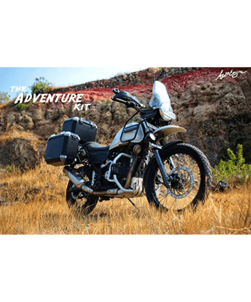 Auto Engina Himalayan Headlight Grill Compatible For Royal Enfield Himalayan Bs6(2020),BS3,BS4 Models - Silver - Image 3