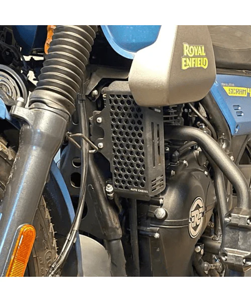 Auto Engina Himalayan Scram 411 Radiator Guard - Black - Image 2