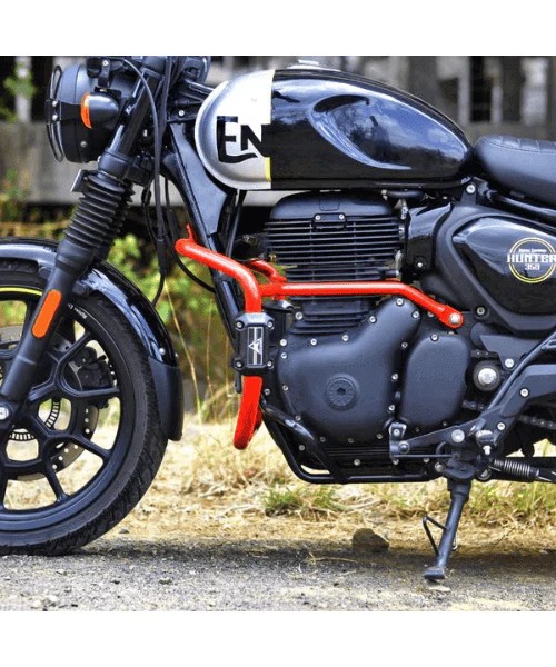 Auto Engina Hunter 350 Crash/Leg Guard - Red - Image 4
