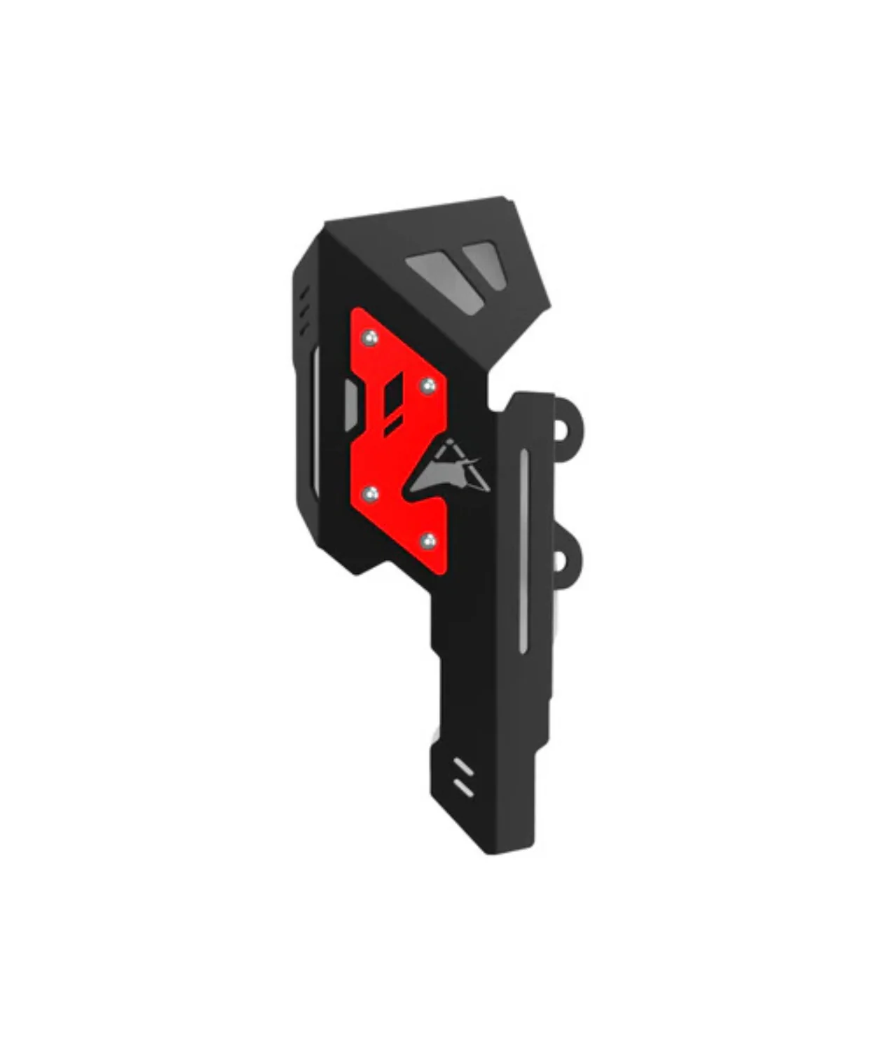 Auto Engina Master Cylinder Guard V.2.0 for Royal Enfield Himalayan 411 - Black-Red - Image 2