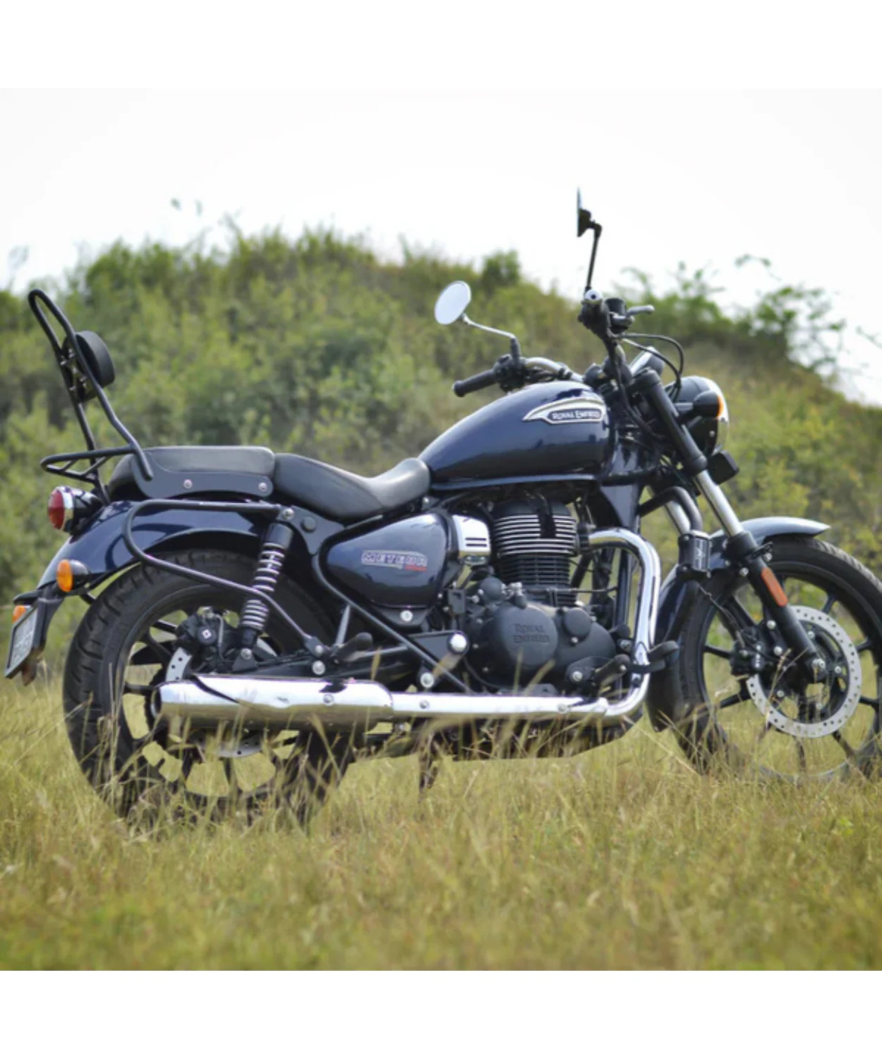 Auto Engina Saddle Stay for Royal Enfield Meteor 350 - Black - Image 3