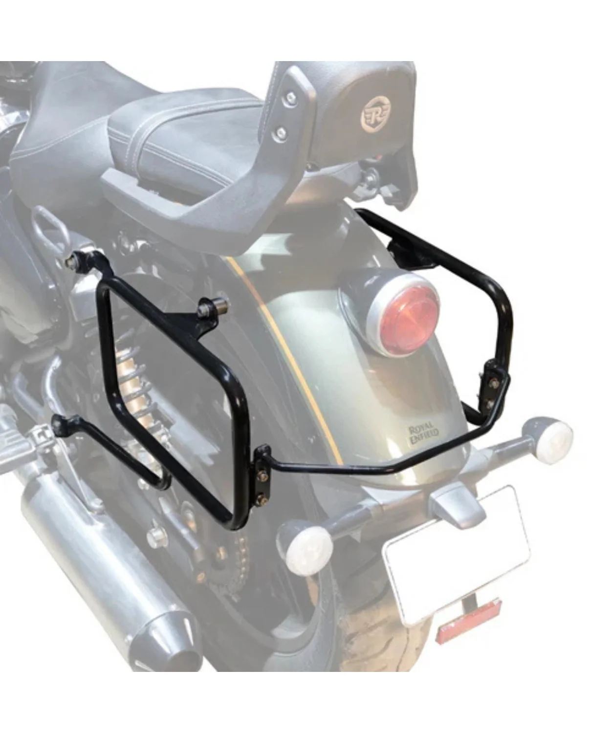 Auto Engina Saddle Stay for Royal Enfield Super Meteor 650 - Black - Image 3