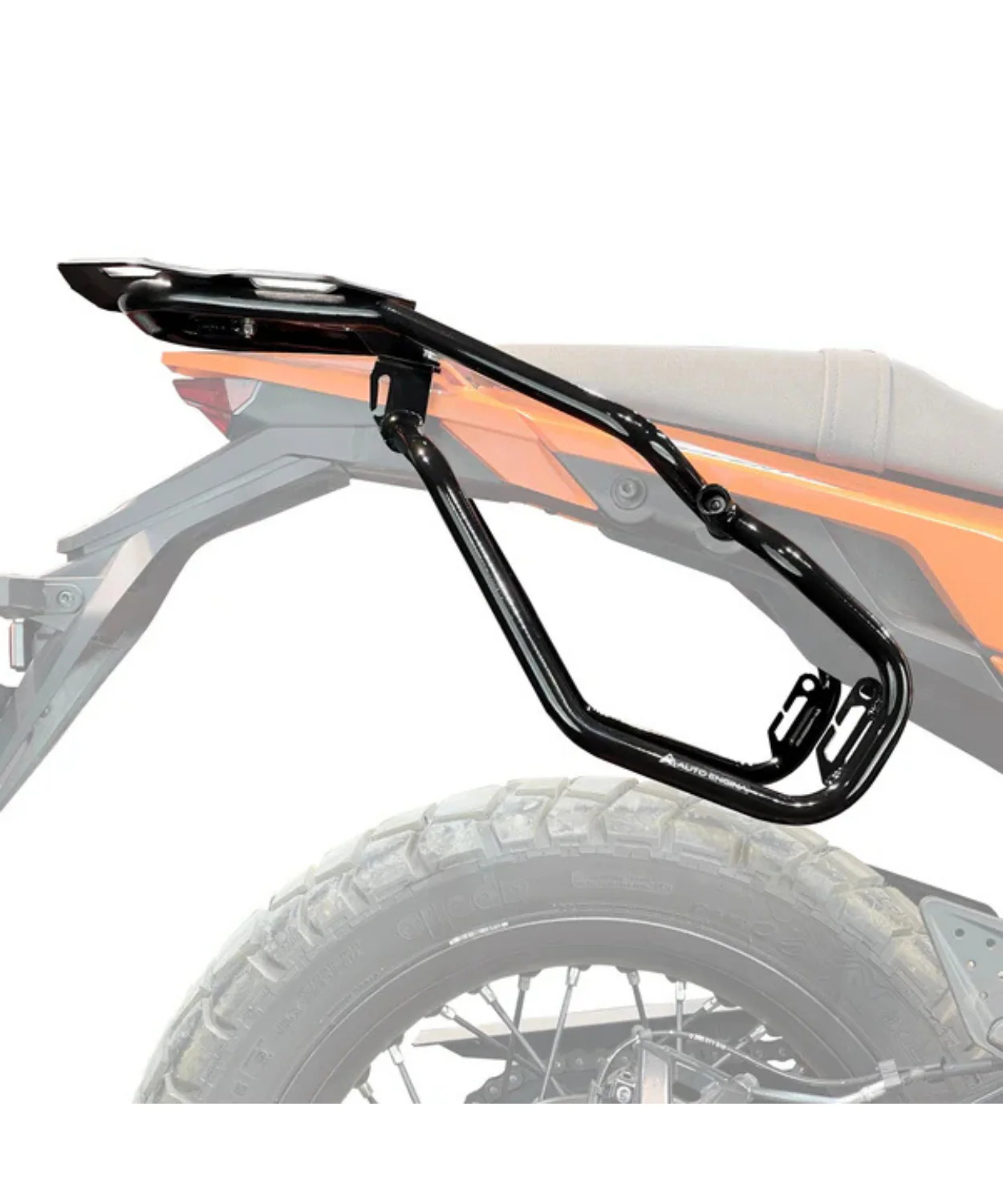 Auto Engina Saddle Stay  Top Rack for 2025 KTM 390 Adventure X/S - Black