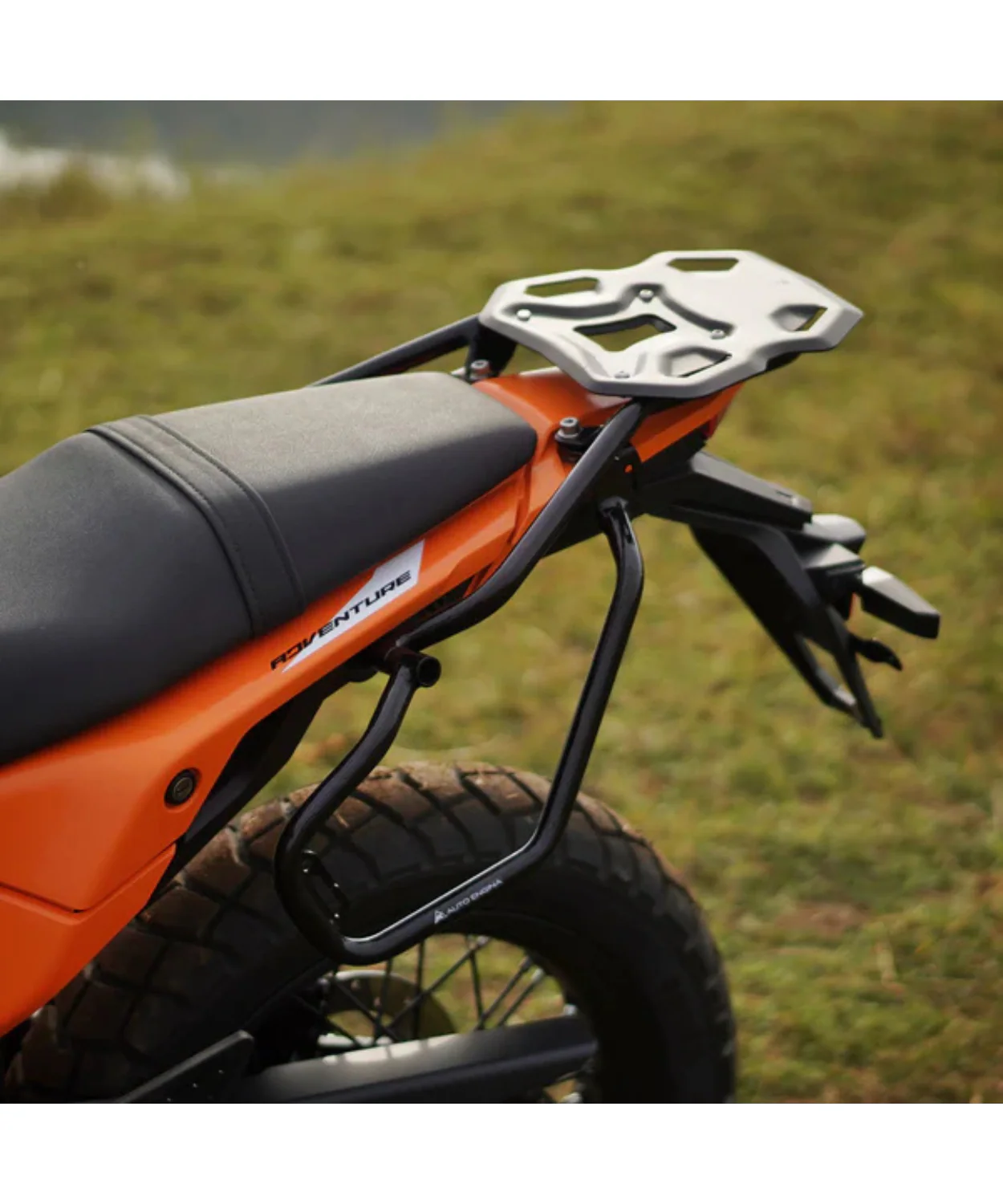 Auto Engina Top Rack  Rack Plate for 2025 KTM 390 Adventure X/S - Black - Image 3