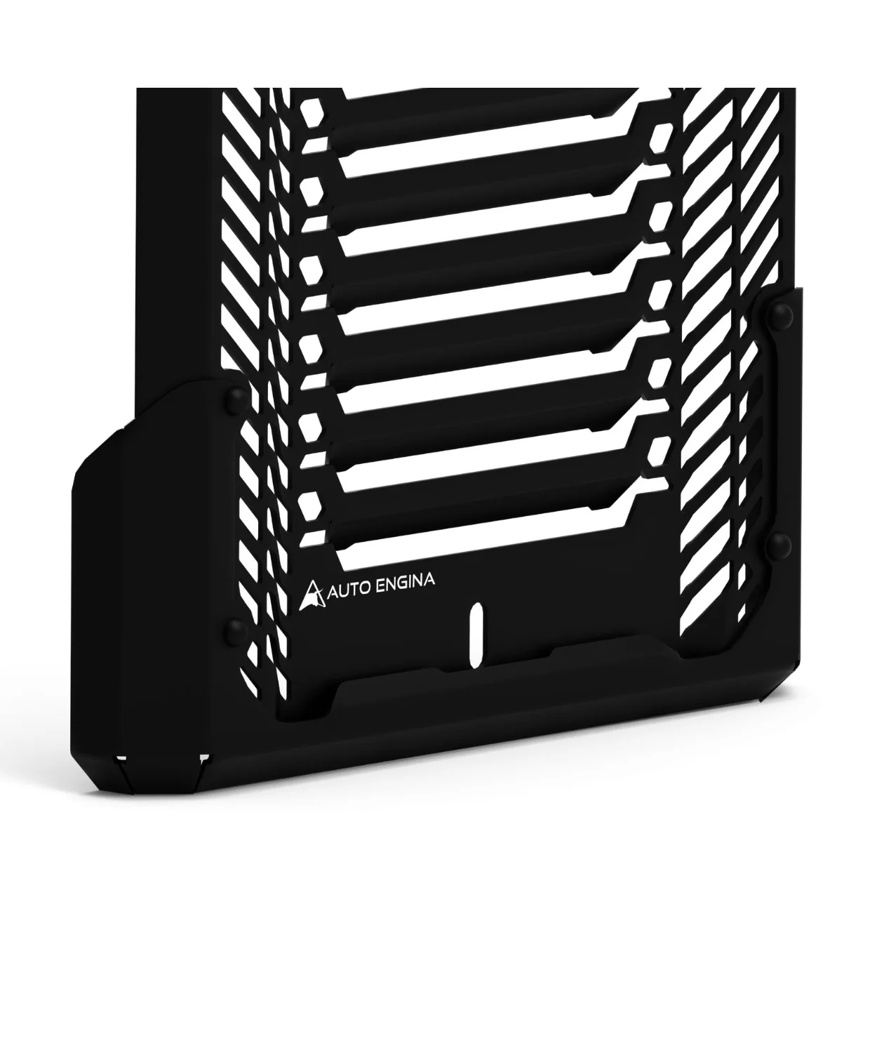 Auto Engina Triumph Scrambler 400x Radiator Guard - Black - Image 4
