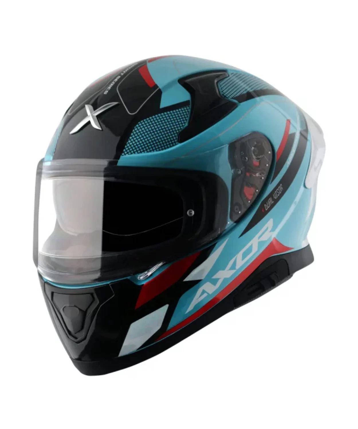 Axor Apex Helmet Turbine Gloss Hex Blue Red - Image 3