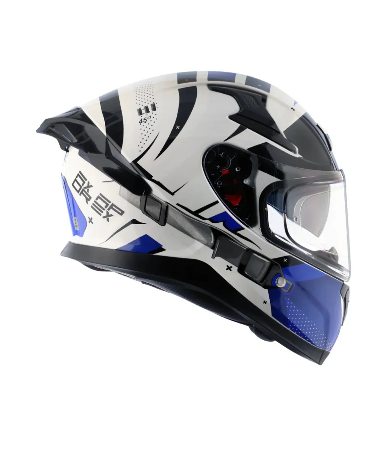 Axor Apex Hex-2 Helmet - White Blue - Image 4