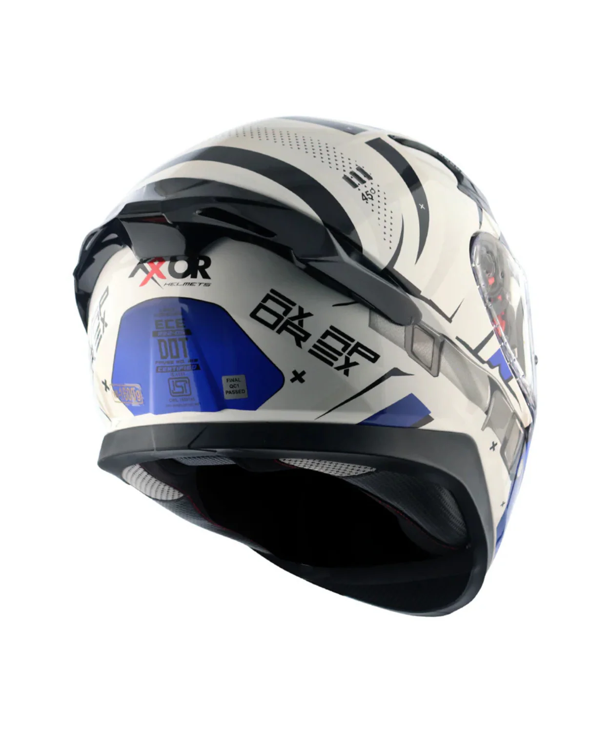 Axor Apex Hex-2 Helmet - White Blue - Image 7