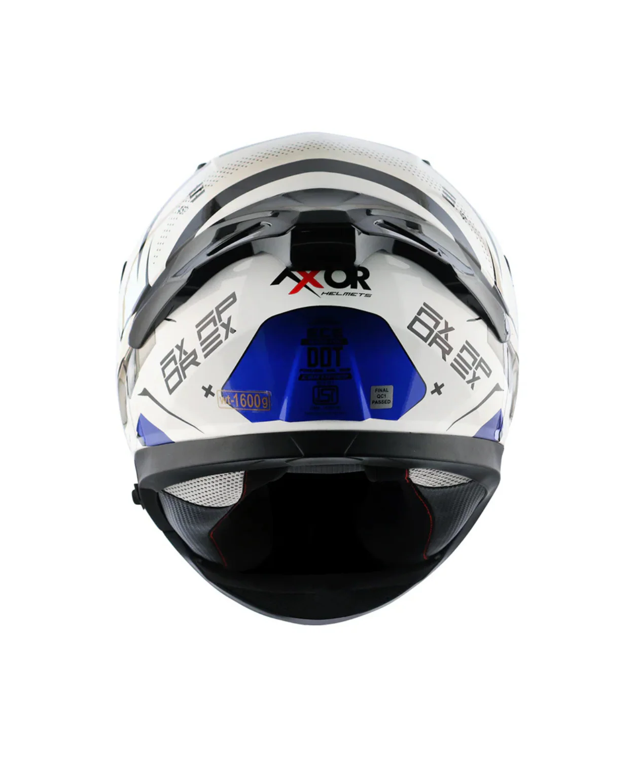 Axor Apex Hex-2 Helmet - White Blue - Image 9